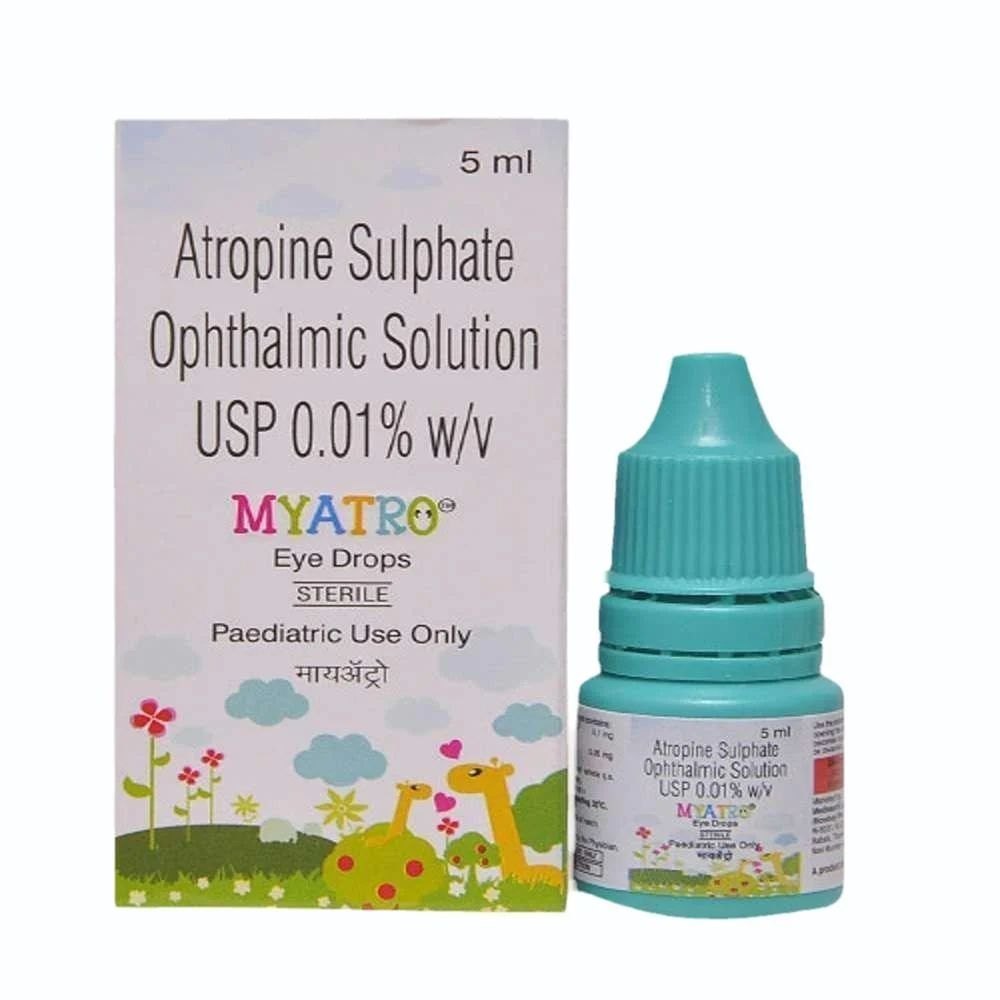 Thuốc kiểm soát cận thị Atropine 0,01%